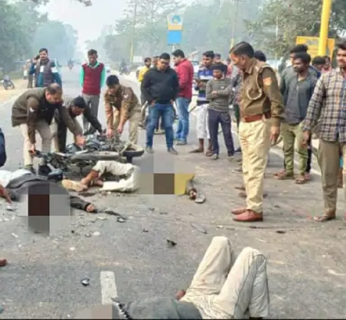 horrific accident in shahjahanpur