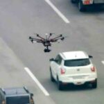 police will now patrol with drones along with traffic