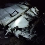 a road accident late night in rudraprayag