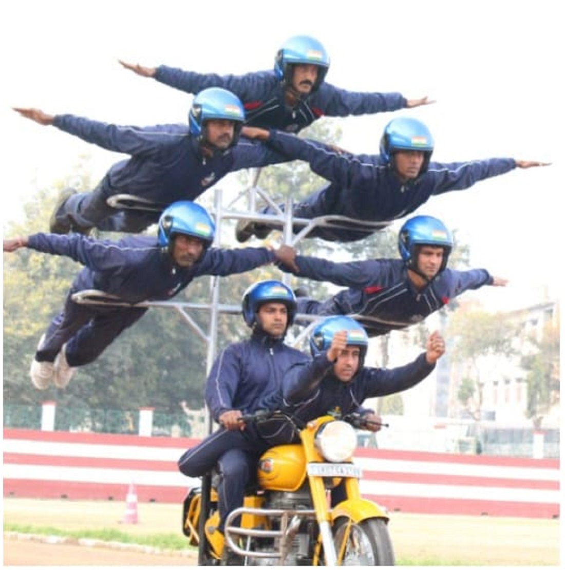 first motorcycle squad of uttarakhand home guard