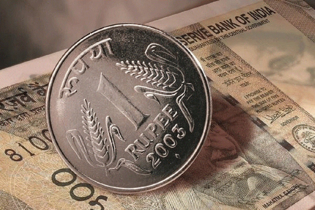 rupee rises 9 paise