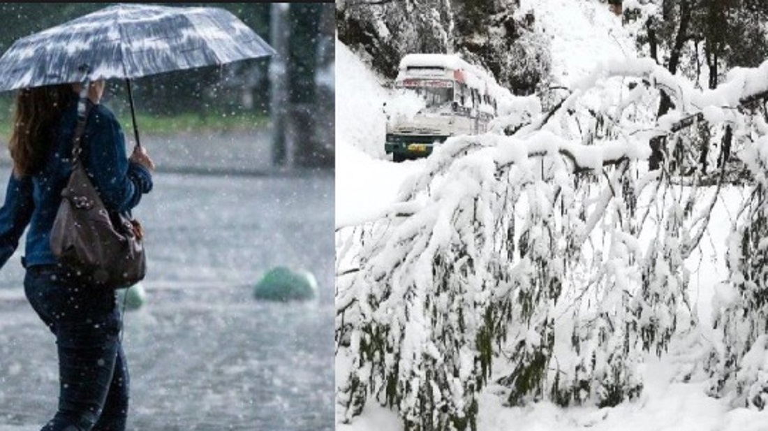 uttarakhand, it rained and snowed in these districts