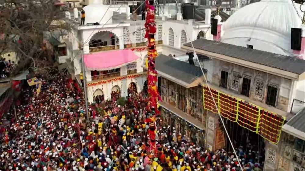 dehradun with the hoisting of new flags
