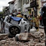 earthquake in south american country ecuador