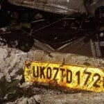 vehicle fell into a ditch in chamoli