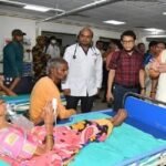 surprise inspection of hospital