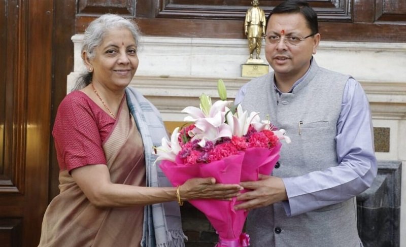 nirmala sitharaman cm dhami
