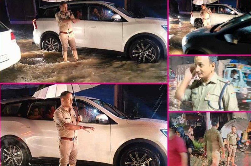 heavy flooding in many places in dehradun