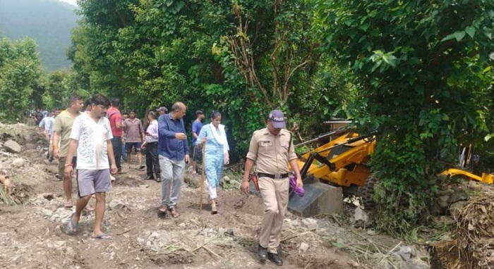 मालदेवता, सिरलवालगढ में मूसलाधार बारिश से तबाही