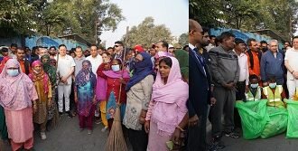 स्थापना दिवस से पहले मुख्यमंत्री ने साफ़ किया शहर